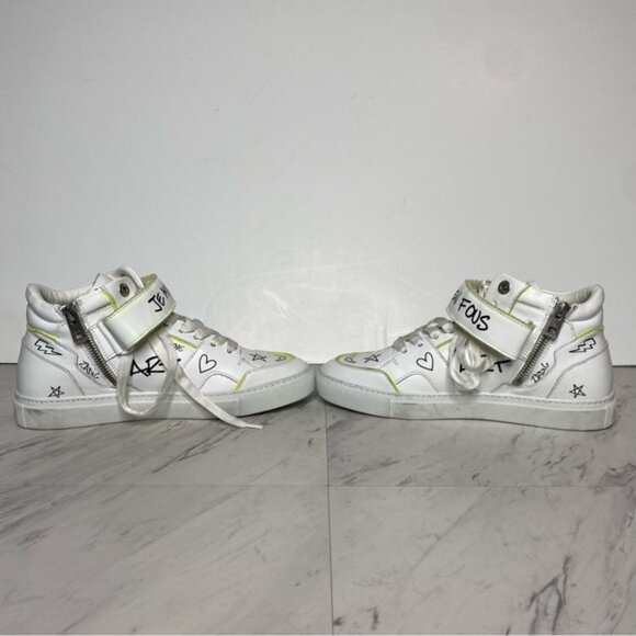 Zadig & Voltaire Mid Flash Sneaker 38 / 8 - Picture 5 of 15